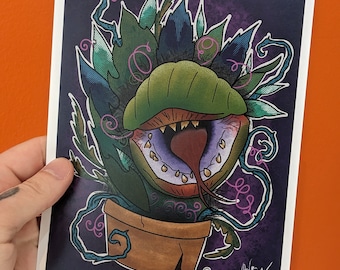 オードリーII 11x17プリント - Etsy 日本