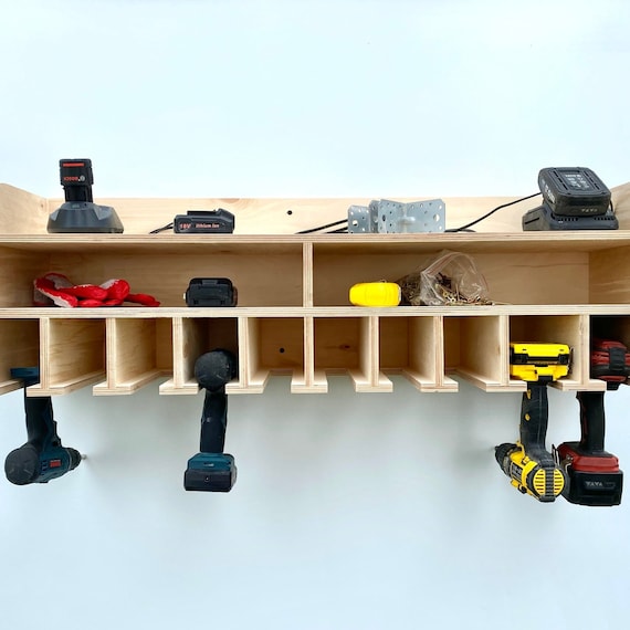 Support De Rangement Pour Outils – Organisateur De Tournevis Pour établi – 20x17x16 Cm
