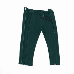 Pants with zip-up legs, adaptive clothing, children's clothes, adaptive pants, children's pants, AFO, GRAFO, DAFO, cast, special clothing zdjęcie 6