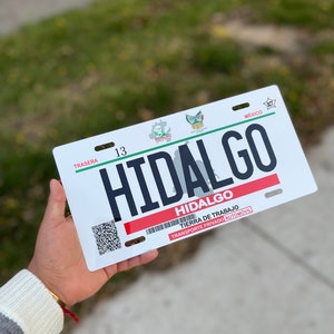 Custom License Plate | Mexico | USA | Any State | Hidalgo | Tierra De ...