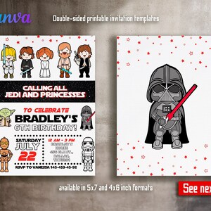 Instant Download Stormtrooper Invitation, Printable Birthday Invitation ...