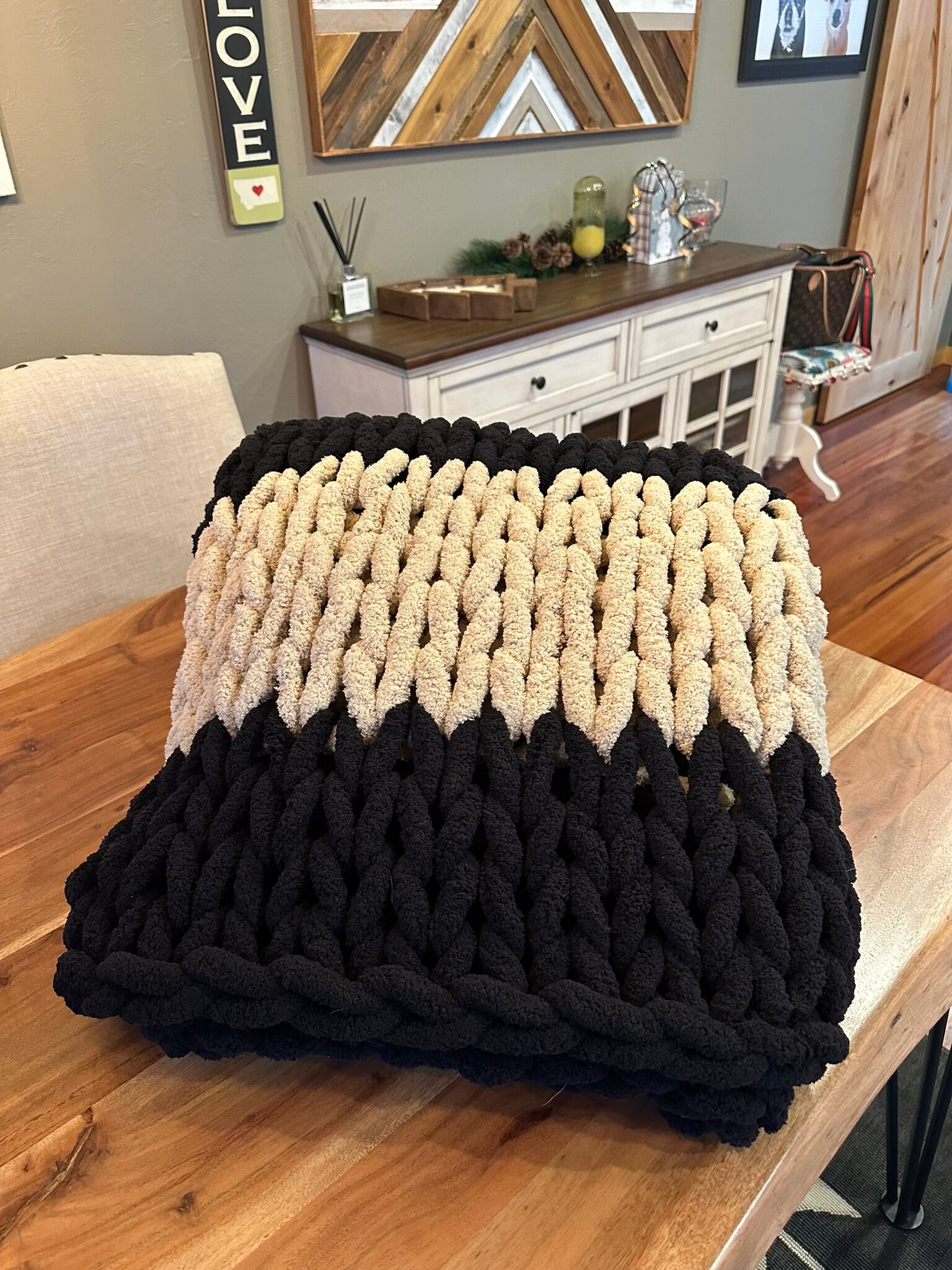 Chunky Hand Knit Blankets, Chunky Knit Throw, Chenille Blanket, Baby Blanket, Soft Blanket