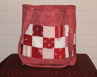 Patchwork Tote Handbag, Quilted Handbag, Patchwork Tote Bag, Patchwork Handbag, Patchwork  Quilted Tote Handbag