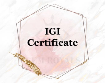 IGI Zertifikat