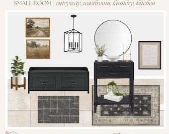 Interior Design Presentation Template | virtual decorator, Interior Design Mood Board, E-Decor Service, Interior Stylist Designer FinalTouch