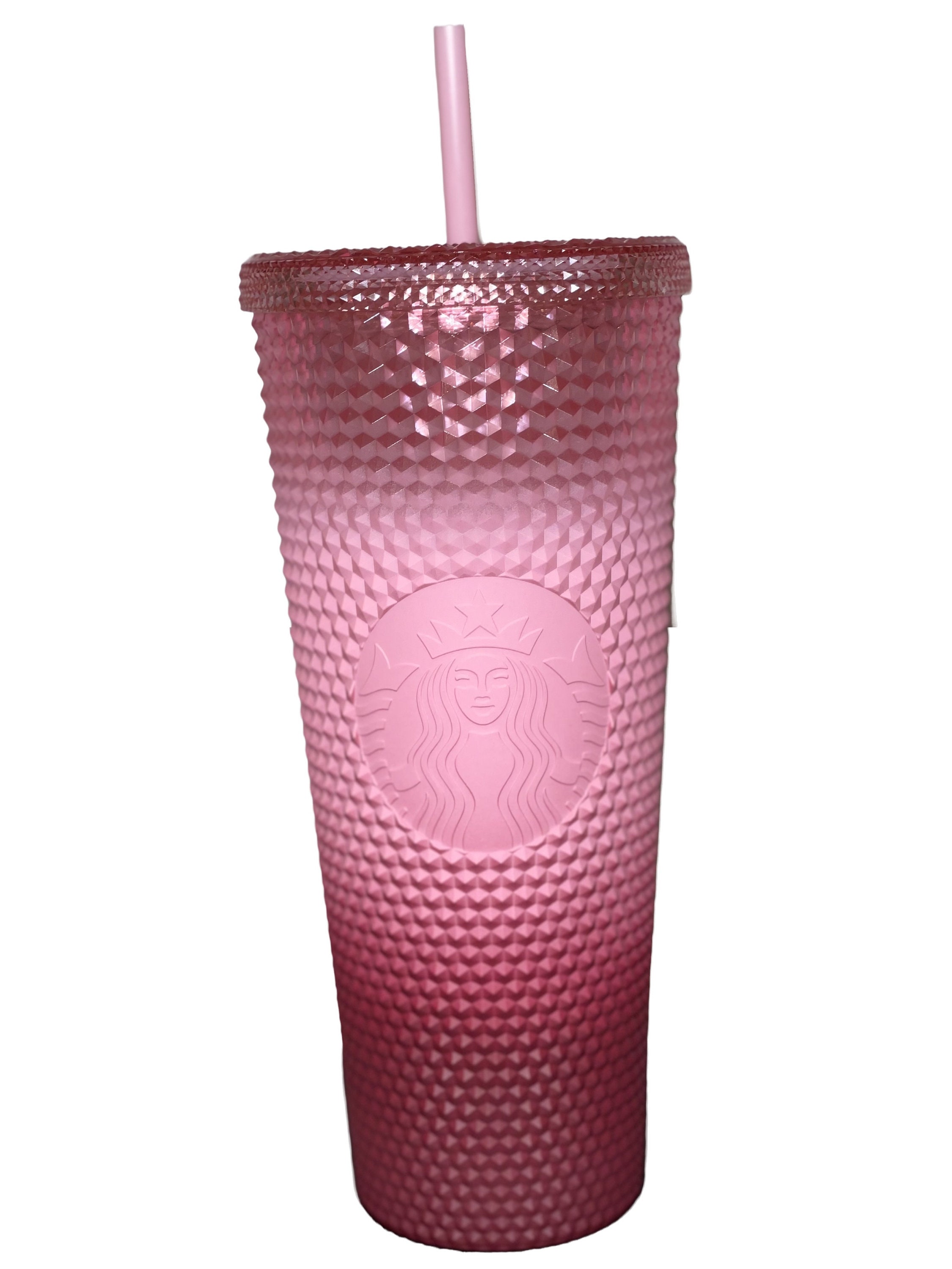 Starbucks Tumbler 2022 Venti Sangria Berry Hot Pink Fuchsia Studded Holiday  Cup