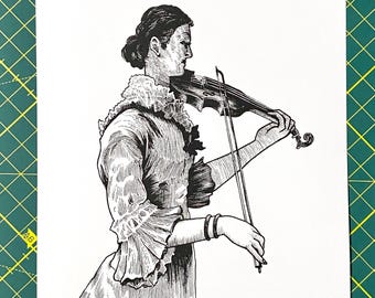 The Violinist - Prints