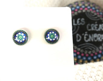 clous d'oreilles MANDALA