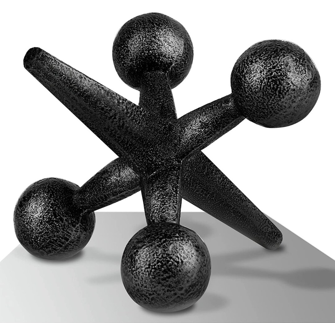 Decorative Jacks 3x5 Metal Jacks Shelf Decor Etsy