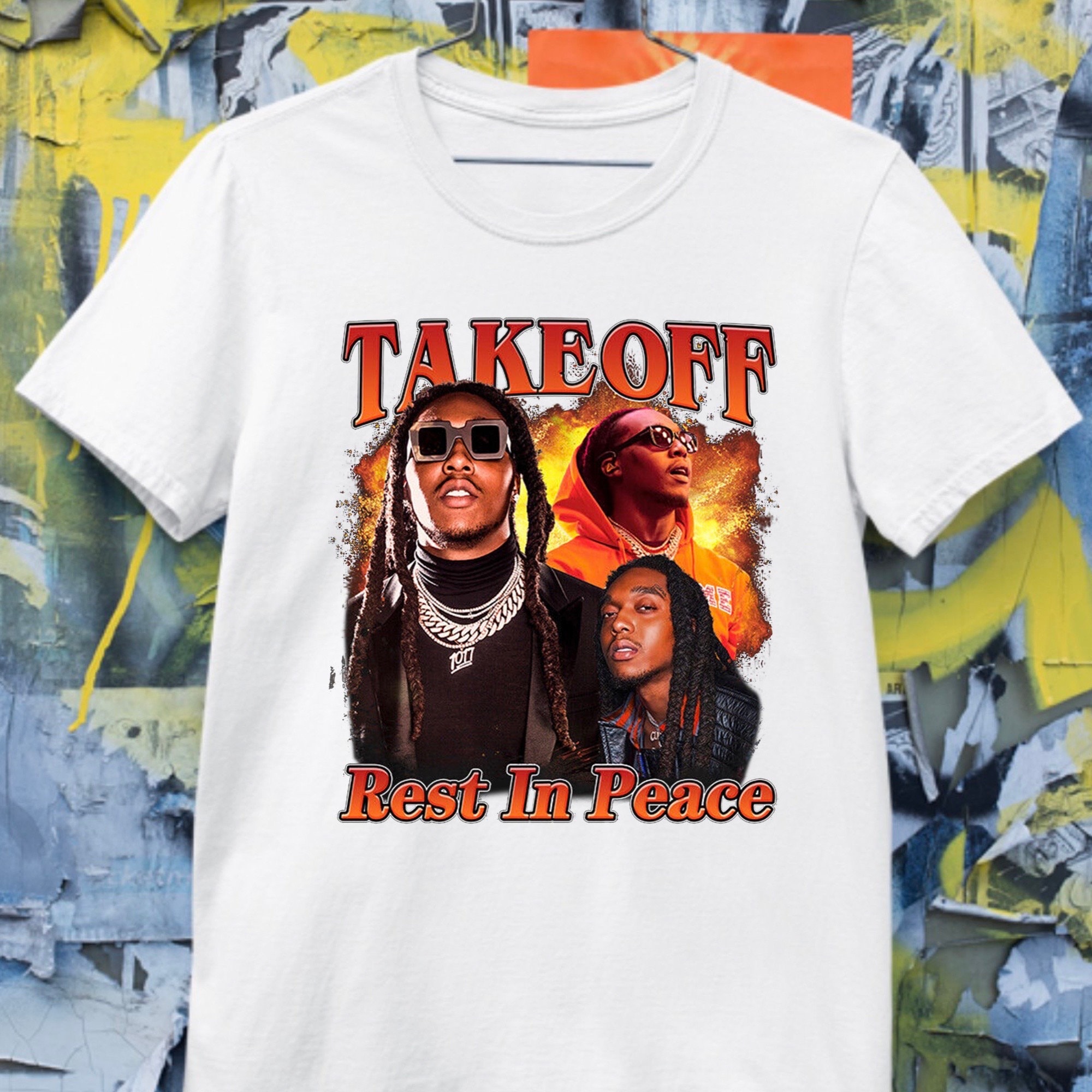 RIP Takeoff Migos Shirt - Etsy