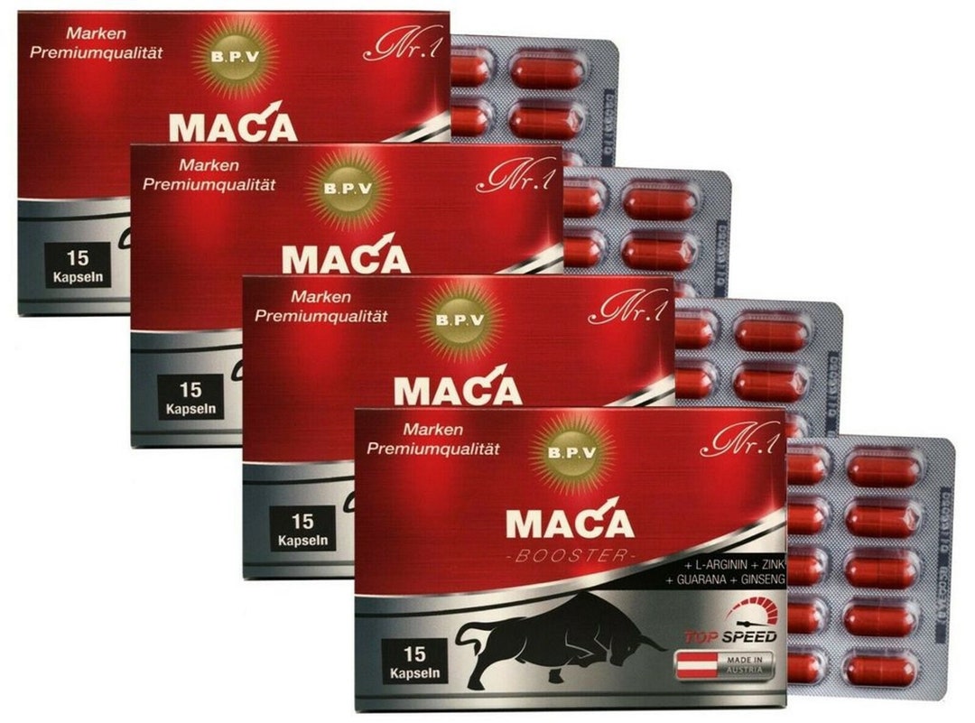 MACA 60 Caps High Dosage Love Lust Boosters Preworkout Booster
