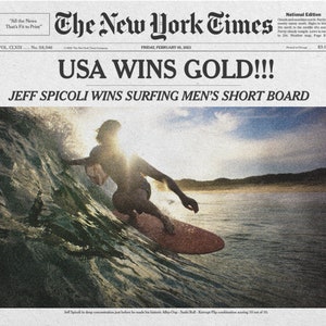 Modelo de jornal do New York Times (editável e imprimível)