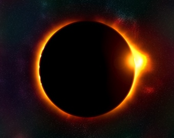 Eclissi solare (modificabile-stampabile)