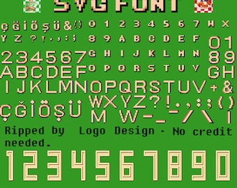 Font Svg Cadillac e Dinosauri Retro Arcade