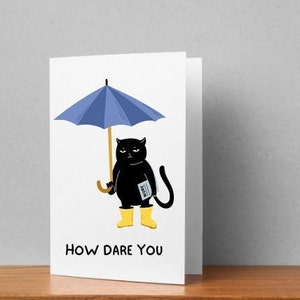 Tarjeta de despedida IMPRIMIBLE para compañero de trabajo o jefe, tarjeta de despedida de descarga digital, tarjeta divertida de cómo te atreves, nueva tarjeta de trabajo 5x7 4x6 PDF