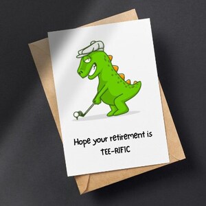 PRINTABLE Funny Golf Retirement Card For Coworker or Boss, Digital Download Goodbye Card, Instant Download Retired Golfer Card 5x7 4x6