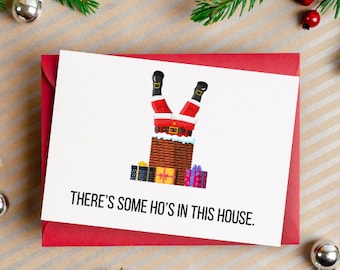 PRINTABLE Funny Christmas Card, Digital Download Christmas Card, Christmas Card For Husband/Boyfriend, Printable Adult Christmas Cards PDF