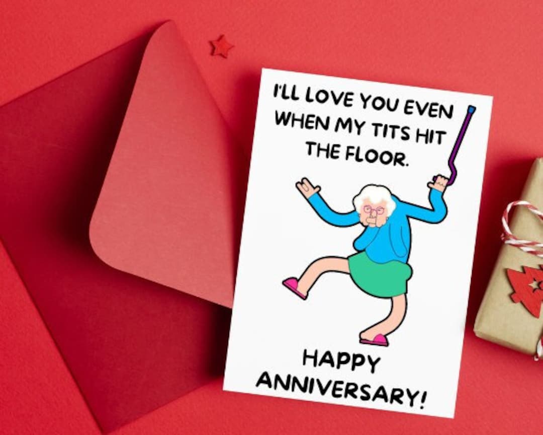 PRINTABLE Anniversary Card, Digital Download Funny Romantic Card ...