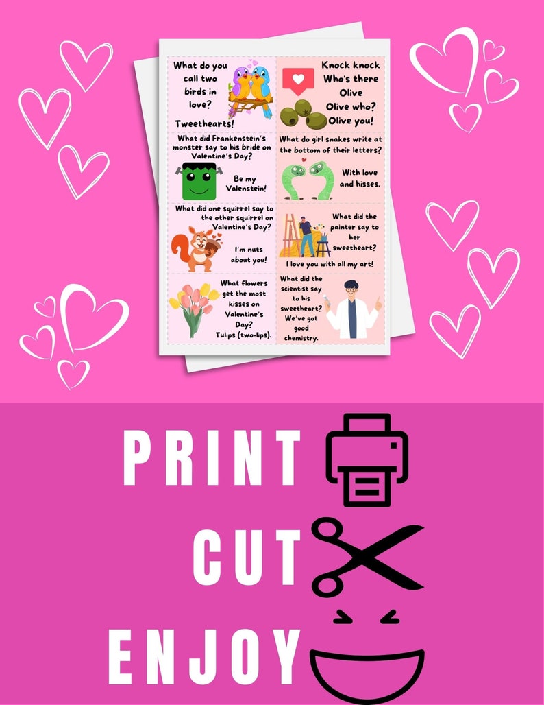 24 Printable Kids Easter Jokes, Kids Easter Lunch Bag Joke Cards