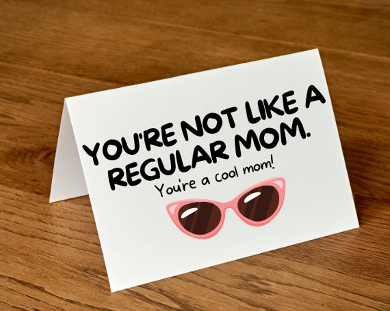 PRINTABLE Mother's Day Card, Digital Download Mothers Day Card, Funny ...