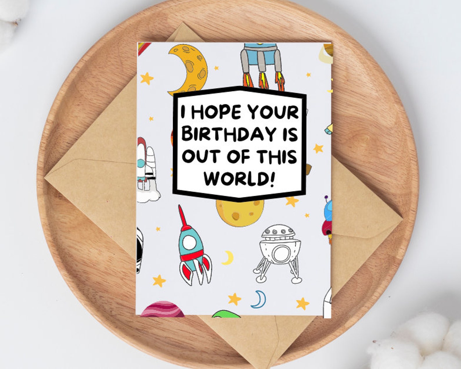 PRINTABLE Kids Birthday Card, Digital Download Childrens Birthday Card ...