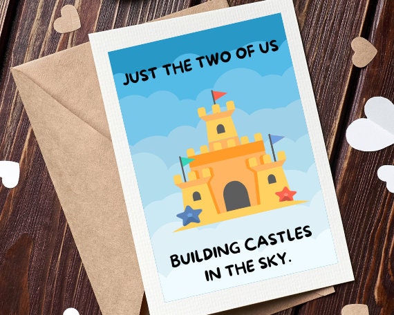 PRINTABLE Anniversary Card, Digital Download Couple's Card, Cute Funny ...