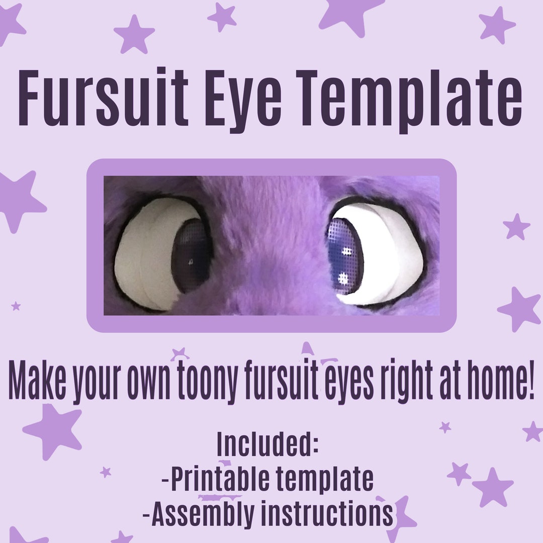 Fursuit Eye Template Etsy