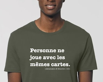 T-shirt IAM - Nés sous la même étoile - Personne ne joue avec les mêmes cartes