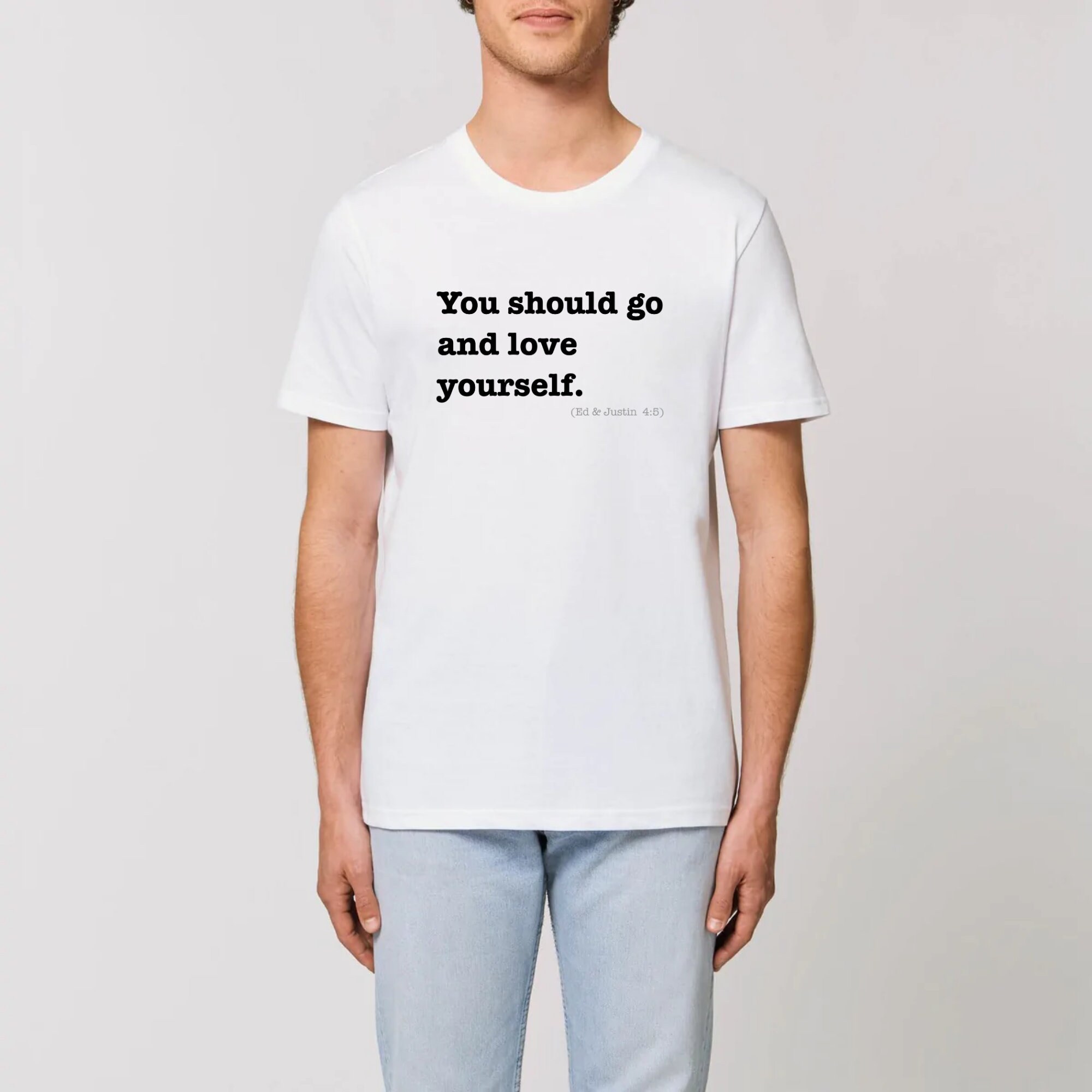 Paroles De Justin Bieber Love Yourself T-shirt Justin Bieber Love Yourself You Should Go and Love - Etsy