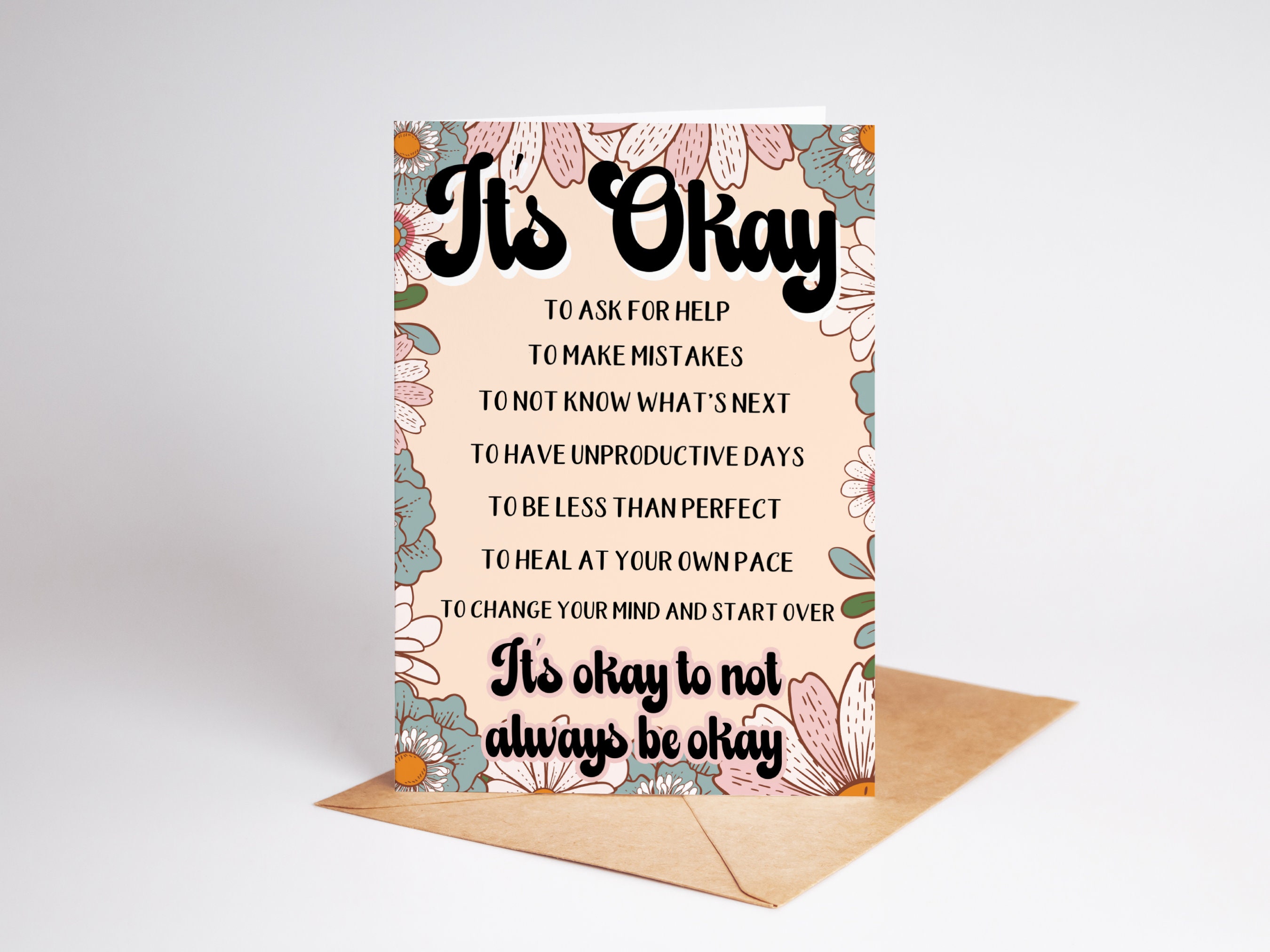 It's Okay to Not Always Be Okay | Little Reminders Encouragement ...
