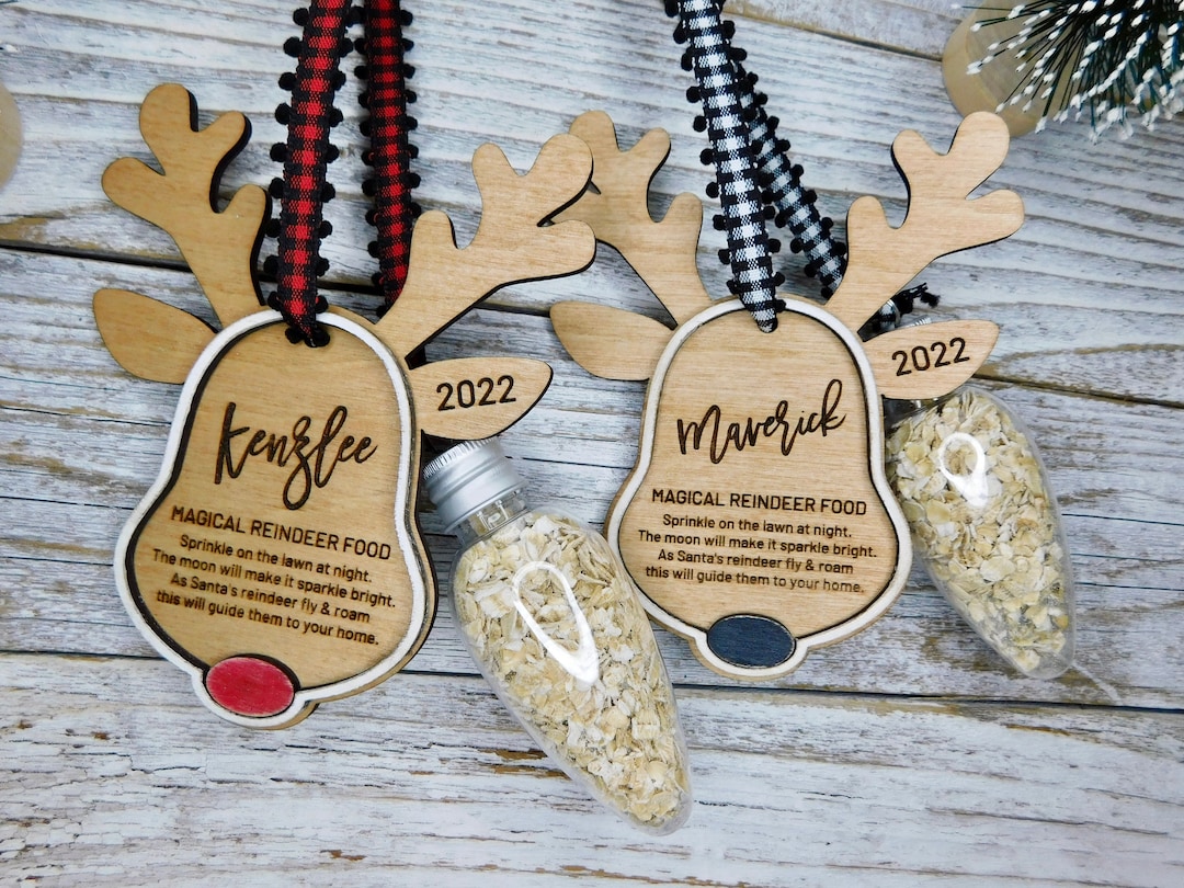 Santa's Magical Reindeer Food Personalized Reindeer Food Festive