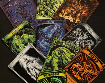 Juego de fichas MTG tipo proxy – Fichas de Commander impresas en 3D (Juego físico, listo para usar)
