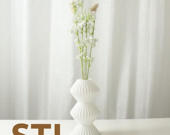 Pilona - Mini Vase STL File: Arredamento moderno per la casa con stampa 3D (download digitale)