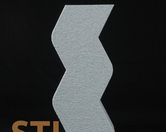 Kris Vase STL File: 3D Print Home Decor (Digital Download)