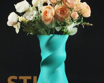 Pillar - Vase STL File: 3D Print Home Decor (Digital Download)