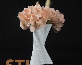 Nova Vase STL File: 3D Print Modern Home Decor (Digital Download)