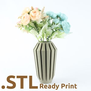 The Dream Vase STL 3D Print File, Home Decor Vase for Plants and Flowers, Digital Download for 3D Printing