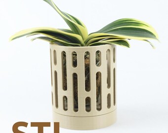 Maceta de pared Dendro (archivo STL): Decoración moderna para el hogar con impresión 3D (descarga digital)