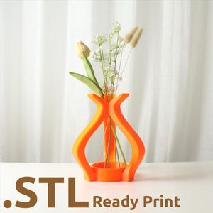The Triarii Vase STL 3D Print File, Home Decor Vase for Plants and Flowers, Digital Download for 3D Printing