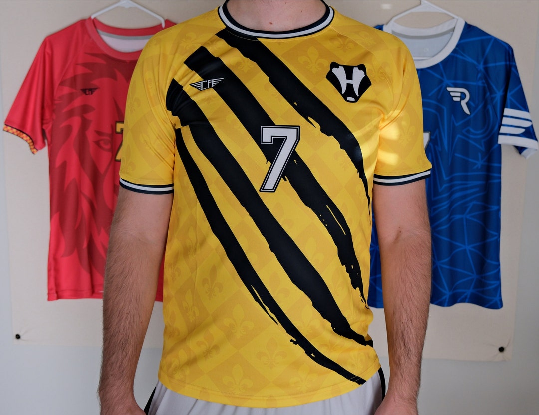 Harry Potter Soccer Jersey - Hufflepuff - Etsy