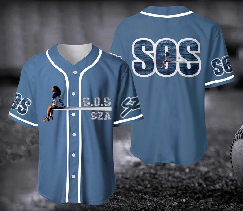 SZA Jersey S.Z.A S.O.S Jersey Sza Merch S.O.S Album Sza Etsy UK