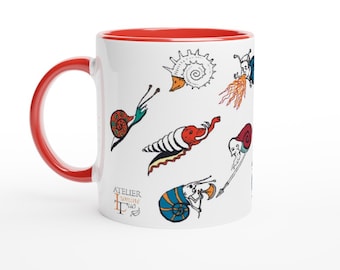 Mittelalter Jousting Schnecken 11oz Keramik Becher