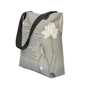Martín pescador Hopkins Bolsa de tela