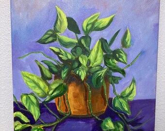 Original Plant Painting