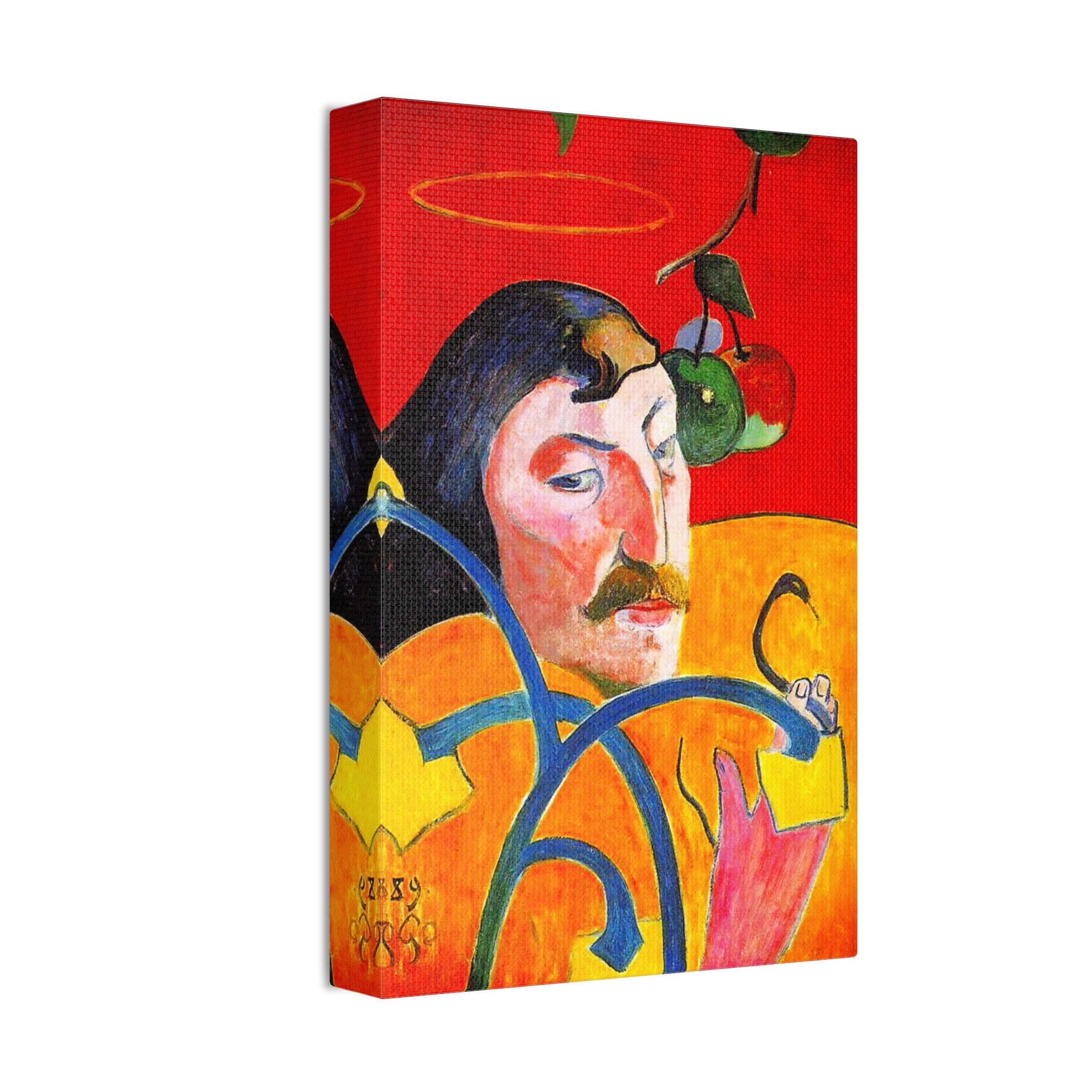 Autorretrato De Gauguin Con Halo Paul Gauguin Autorretrato