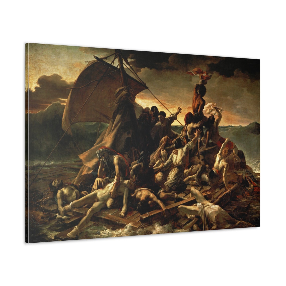 The Raft of the Medusa, Theodore Gericault, 1819 Reproduction, Fine Art ...