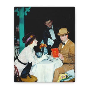 Bank Holiday 1912, William Strang | Modern Art Canvas | Famous Artist | Vintage Art | Fine Art | Home Decor | Office Wall Art | Gift for Her