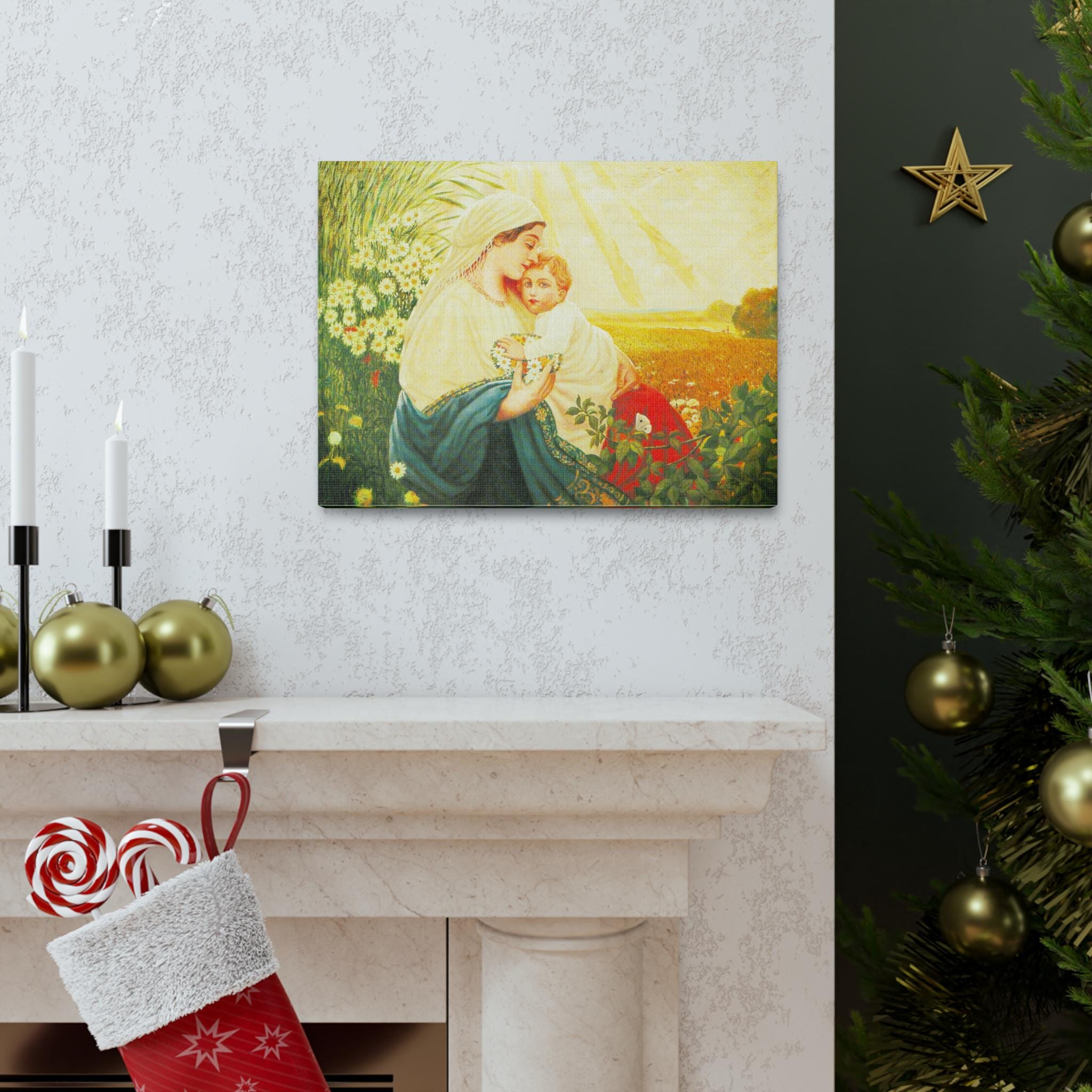 フランス　クロード•パトリック　油絵　幻想的　森の中の白馬と少女 フランス クロード•パトリック 油絵 幻想的 森の中の白馬と少女