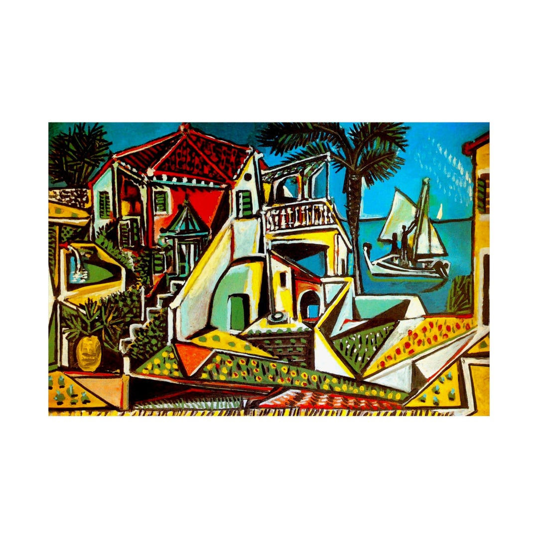 Pablo Picasso Mediterranean Landscape Pablo Picasso Collection Domaine Limited Edition