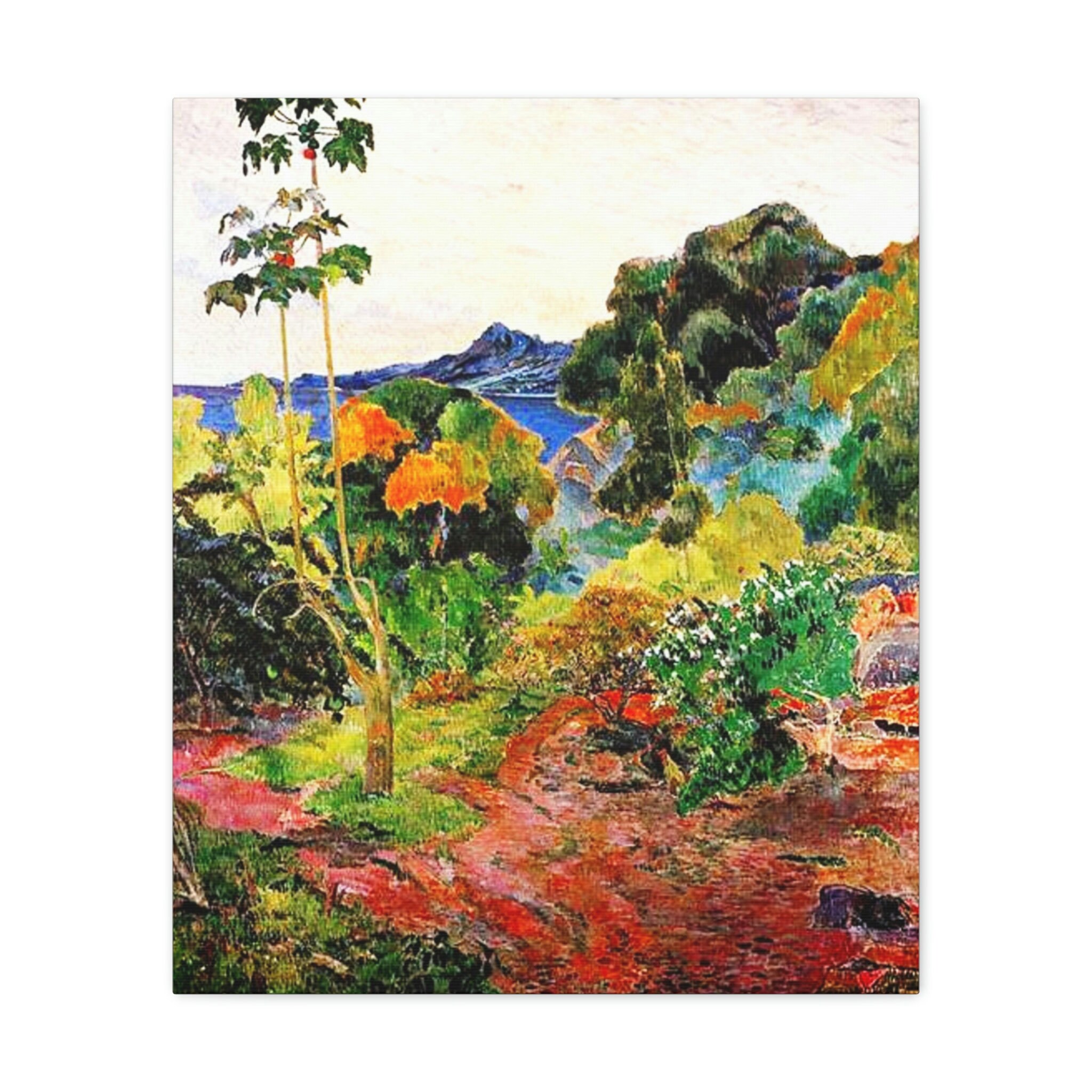 Martinique Landscape Paul Gauguin 1887 Reproduction - Etsy